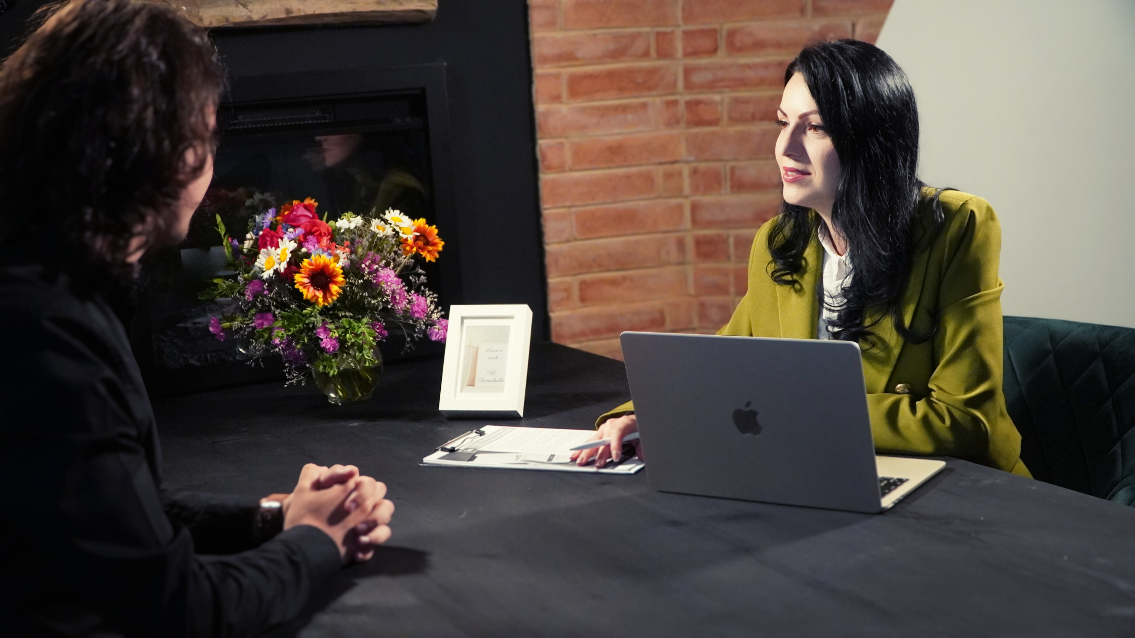 Interview with talents in the recruiting process done by Delia Pusca